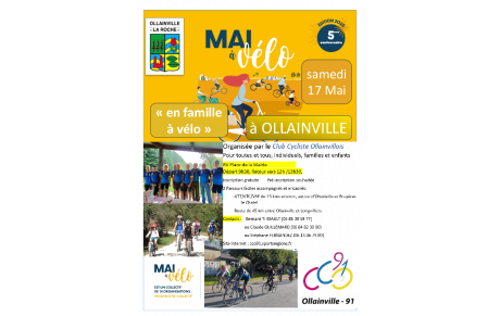 Résumé de la sortie mai à vélo